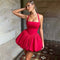 Elegant Mini Dress with Graceful Feminine Appeal