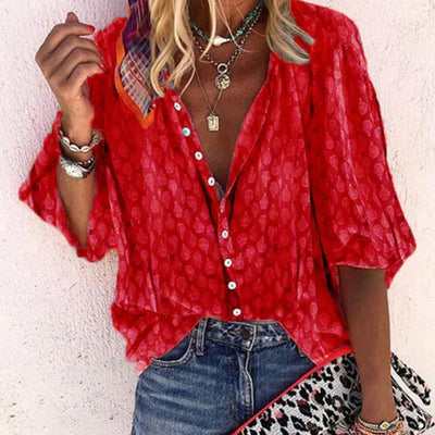 Breathable Casual Summer Blouse