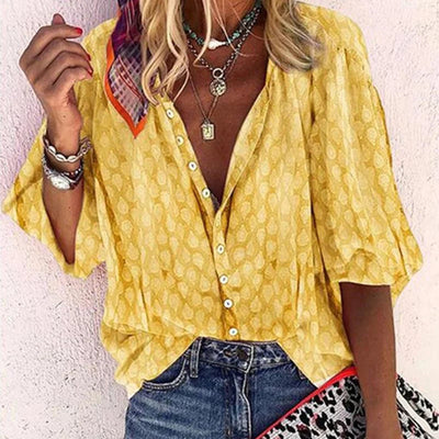Breathable Casual Summer Blouse