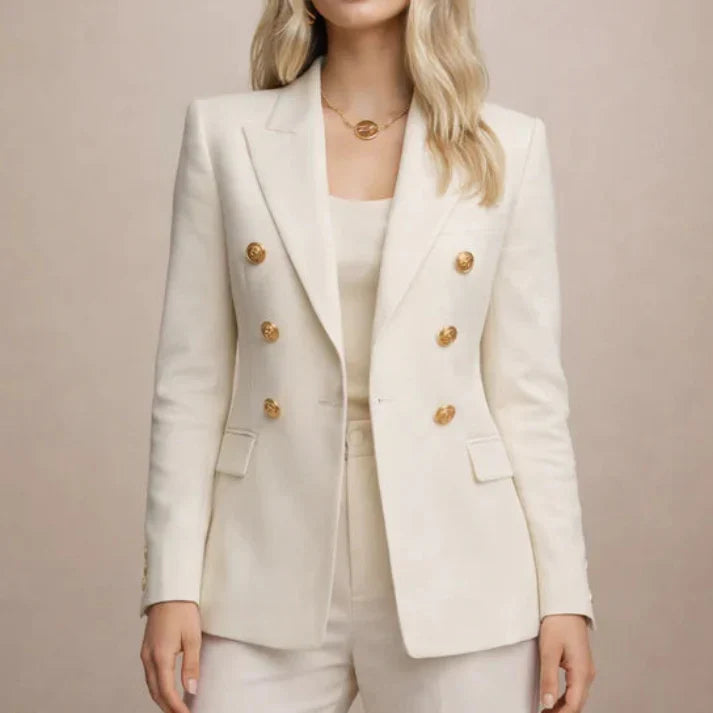 Sleek Double Breasted Blazer