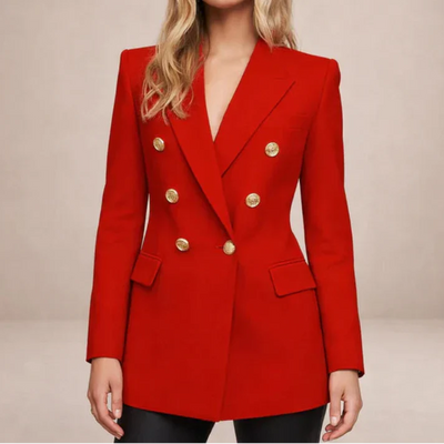 Sleek Double Breasted Blazer