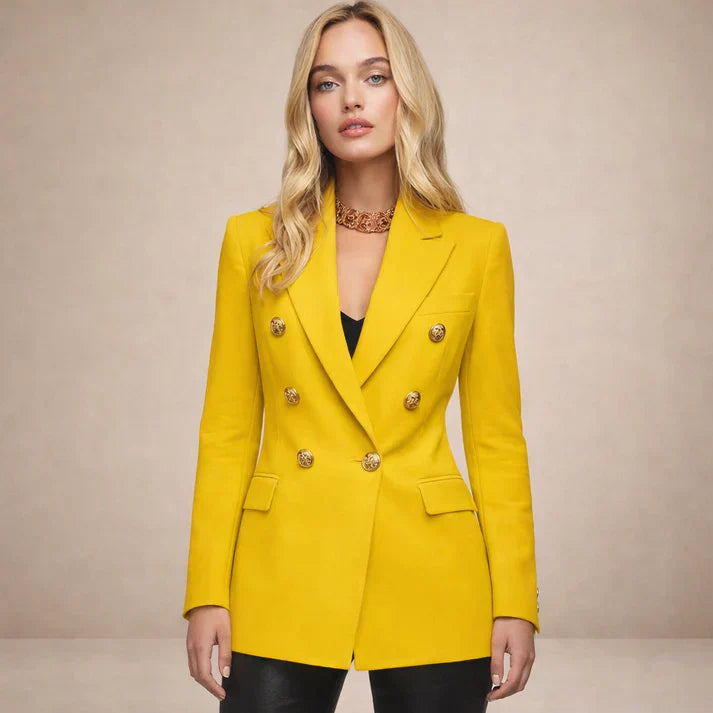 Sleek Double Breasted Blazer