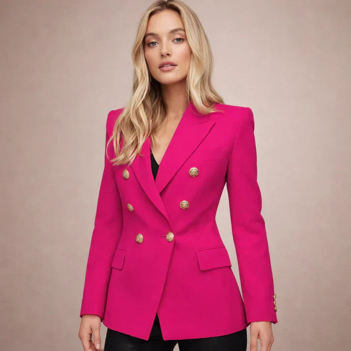 Sleek Double Breasted Blazer