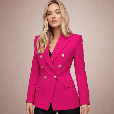 Sleek Double Breasted Blazer