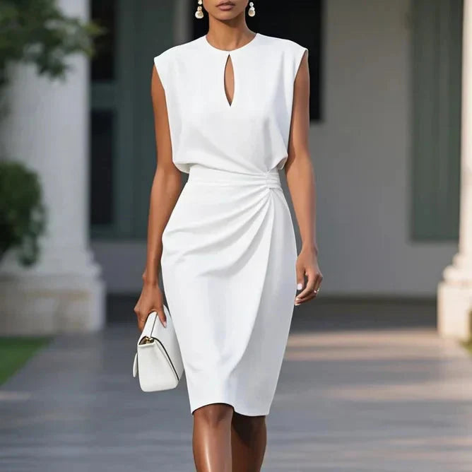 Sleek Midi Dress