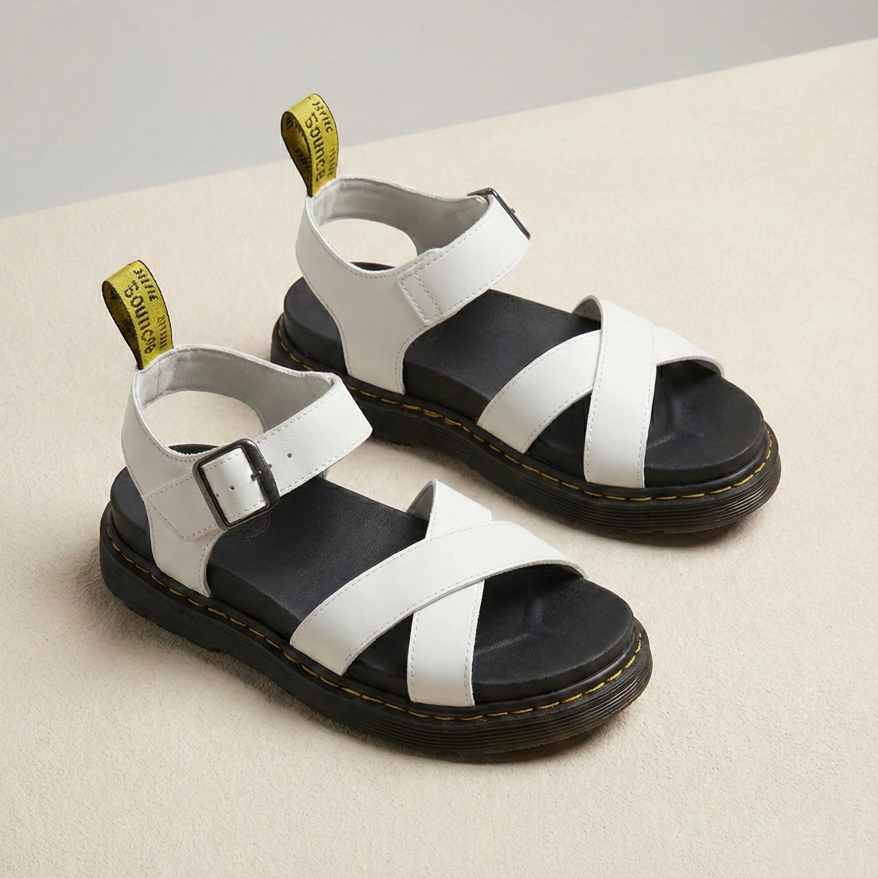 Comfy Platform Sandals Ankle Strap