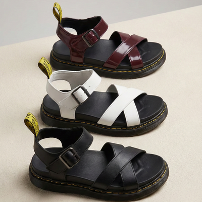 Comfy Platform Sandals Ankle Strap
