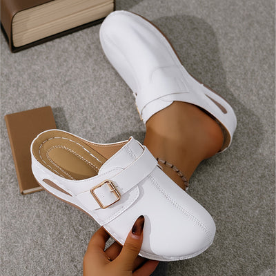 Closed Toe Mule Comfort Shoes