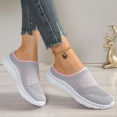 Breathable Mule Slip On Sneakers