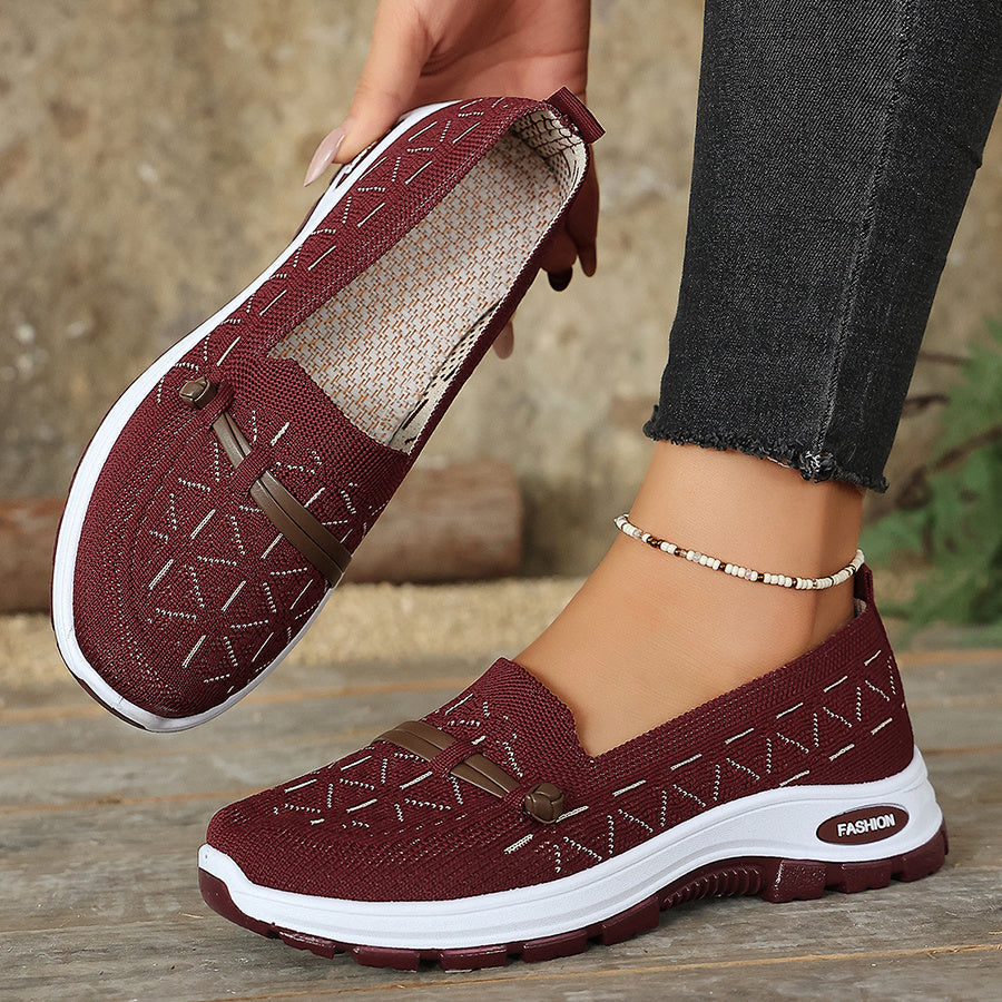 Breathable Arch Support Slip On Sneakers