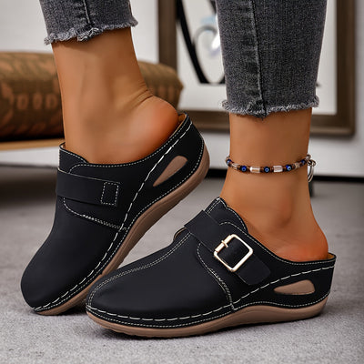 Closed Toe Mule Comfort Shoes