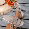Cross Strap Comfort Slide Sandals