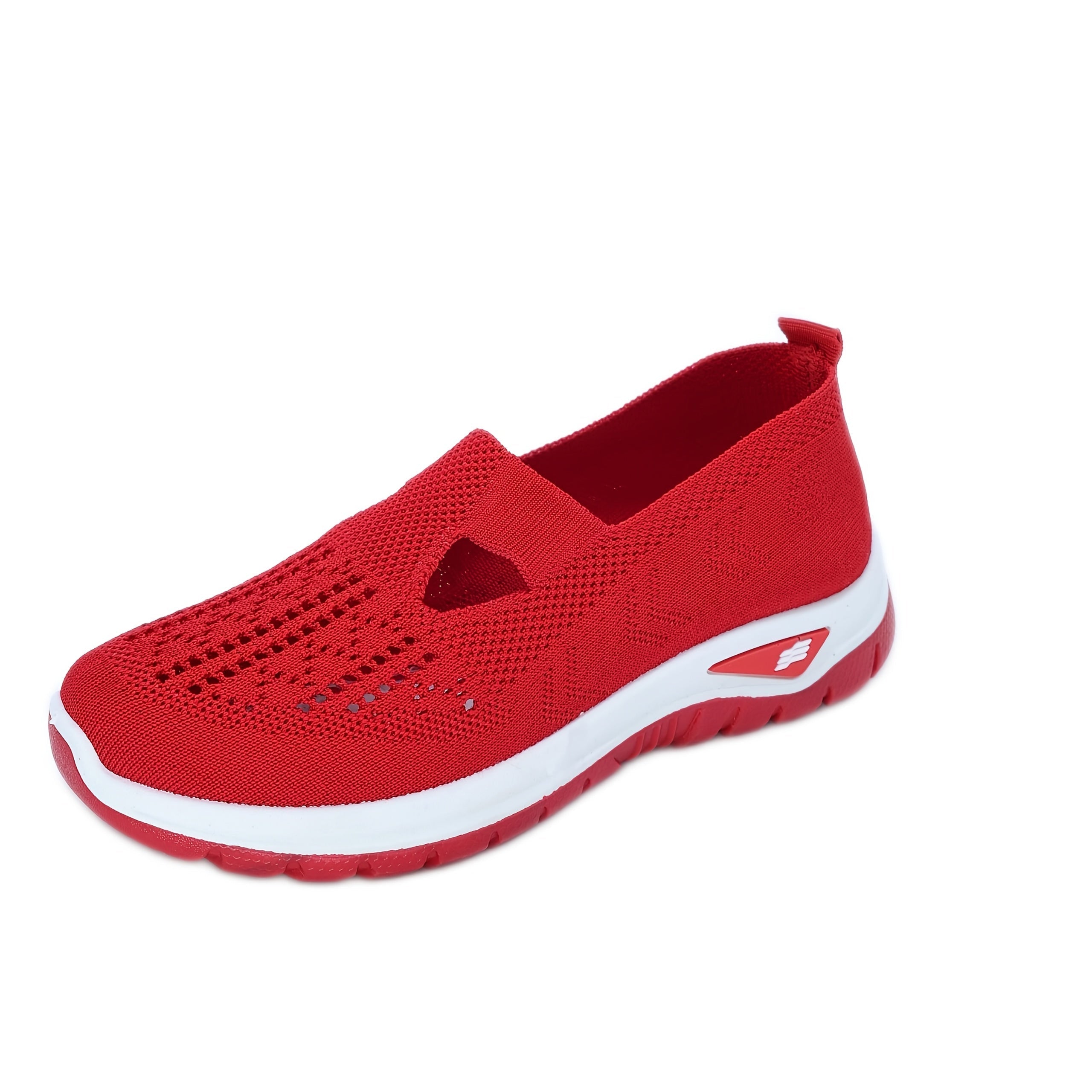 Breathable Knit Slip On Sneakers