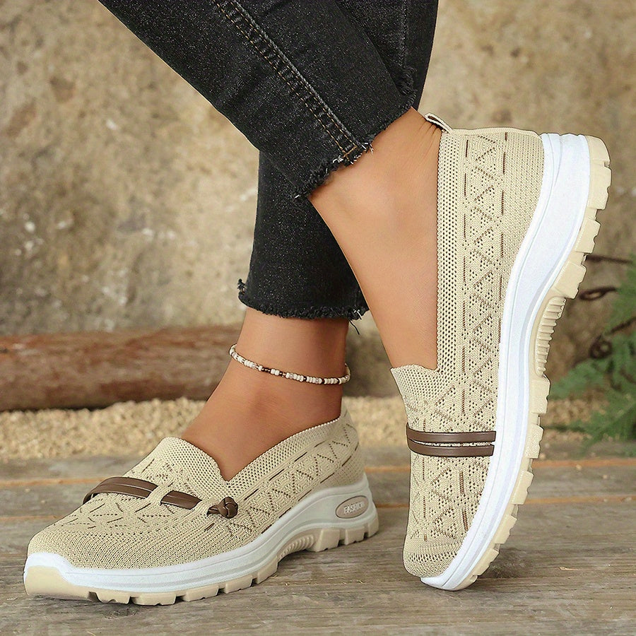 Breathable Arch Support Slip On Sneakers
