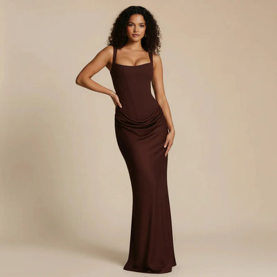 Refined Midi Dress for Special Occasions and Events