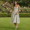 Romantic Dress with Sweetheart Neckline Detail