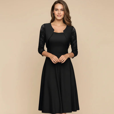 Chic Aline Midi Dress