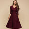 Chic Aline Midi Dress