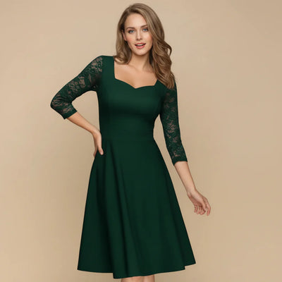 Chic Aline Midi Dress