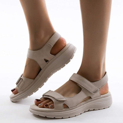 Comfortable Walking Sandals with Shock Absorbing Cushioning