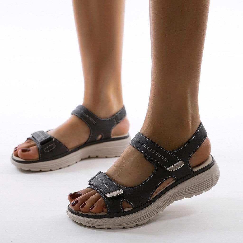 Comfortable Walking Sandals with Shock Absorbing Cushioning